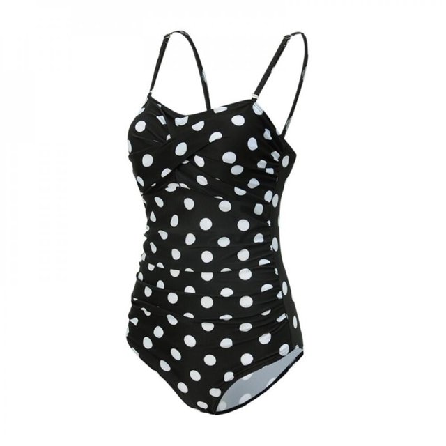 Women‘s Summer One Piece Tummy Control Swimwear Boyleg Ruched Swimsuit Stripes XL