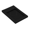 thumbnail image 3 of Stand Photo Frame, Rectangle Decorative Photo Frame Compact Classical Replaceable  For Bedroom Dark, 3 of 8