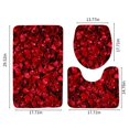 thumbnail image 3 of Thick Bathroom Rugs Mat,Bath Mats for Bathroom Non Slip,Valentine's Day Foam Bath Mat Set,3pc Toilet Mat Carpet Set,Comfortable Water-Absorbent Non-Slip- Thickened- Machine Washable and Easy To Dry, 3 of 8