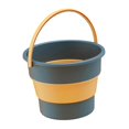 thumbnail image 2 of jifeng Collapsible Bucket Cleaning Tool Portable Cleaning Bucket for Hiking Picnics blue, 2 of 9