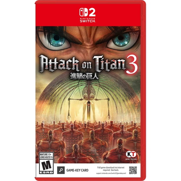 Jeu vidéo Attack on Titan 3 pour (Nintendo Switch 2)