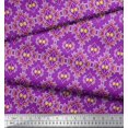 thumbnail image 3 of Soimoi Poly Georgette Fabric Geometric Southwestern Printed Fabric 1 Yard 42 Inch Wide, 3 of 3