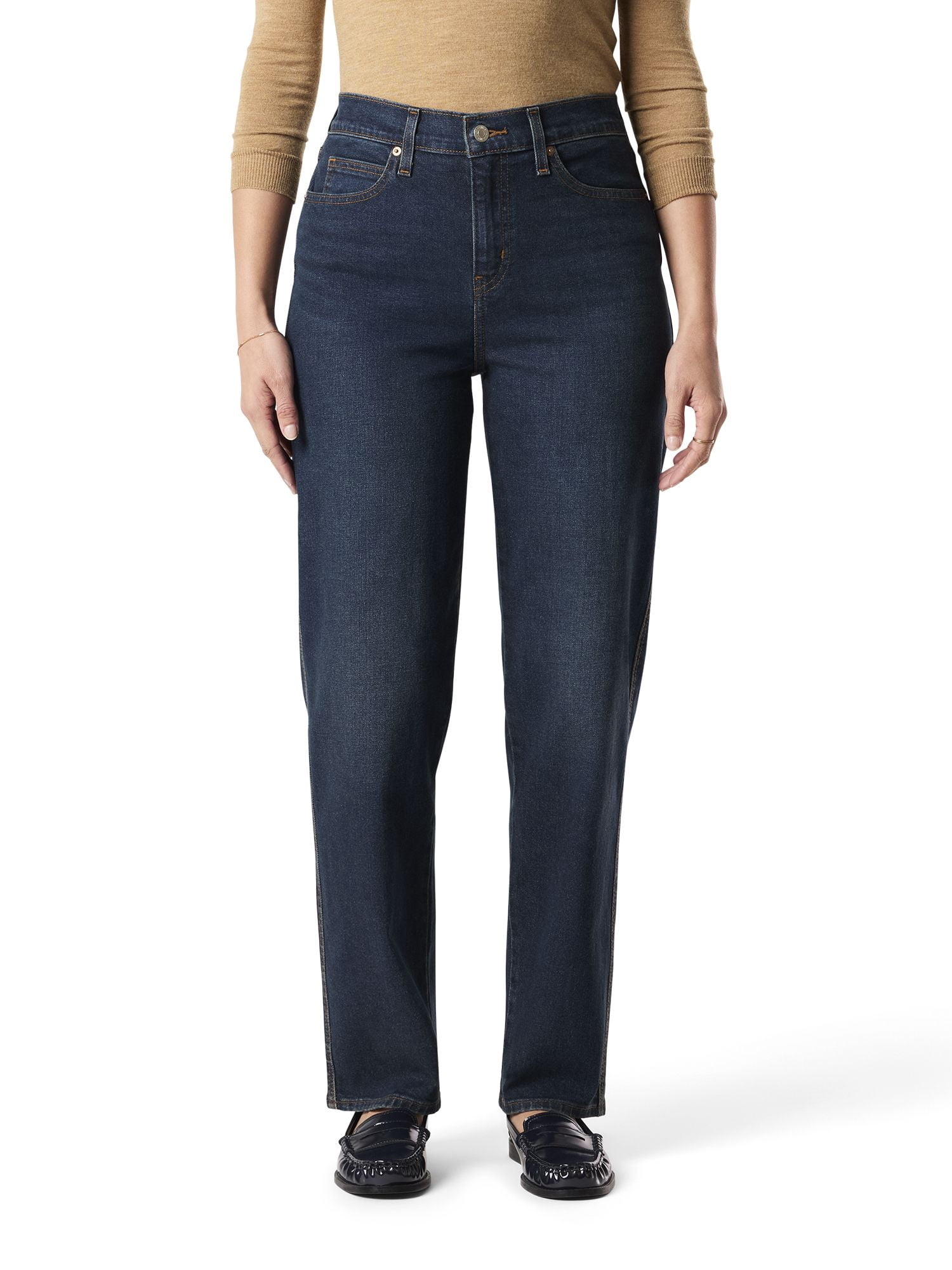 Levi Strauss Signature™ Jean Droit Décontracté Vintage pour Femme