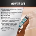 thumbnail image 3 of DAP Alex Fast Dry Caulking, 300ml, White, 3 of 7