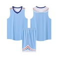 thumbnail image 1 of Boys' Fast - Drying Sport Outfit: Breathable Sleeveless Shirt & Basketball Shorts Set, 1 of 8