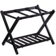 thumbnail image 2 of Costway Ensemble de 3 Supports de Bagages Pliants avec Tablette Valise de Voyage Support de Rangement pour Chaussures, 2 of 9