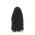 thumbnail image 1 of Perruques pour Tresses Crochet Extension de Cheveux Torsadés Noirs Cheveux Synthétiques, 1 of 1