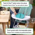 thumbnail image 2 of ITY by Ingenuity Sun Valley Compact Folding High Chair - Teal, 2 of 9