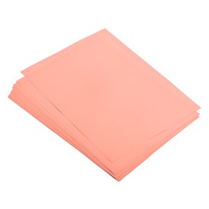 Uxcell 100 Feuilles Papier couleur 11,8x7.9 pouce A4 Papier à imprimer 80gsm Fluorescence rose pour impression de bureau, copie de documents, invitations, formulaires, projets d'art