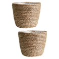 thumbnail image 1 of SUTENGDA 2 Pcs Petit Panier de Plantes Tressé en Herbe, 1 of 8