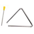 thumbnail image 3 of Triangle Percussion, Delicate Easy Playing Playing Triangle Instrument Easy Carrying with Striker for Performance, 3 of 7