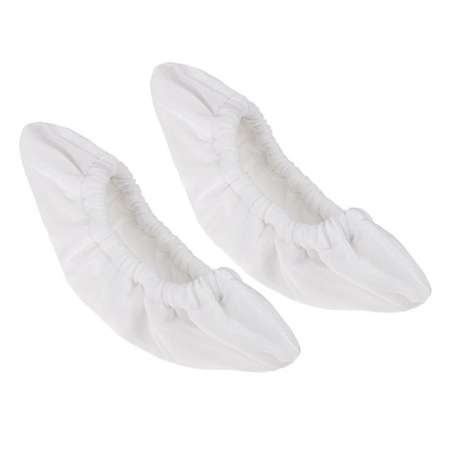 Terrycloth Skate Cover protector hockey skates White L