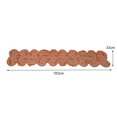 thumbnail image 3 of YAOMOBB Polyester Fabric Table Runner Pumpkin Pattern Lace Table Runner Elegant Dining Table Decoration for Harvest Festival, 3 of 5