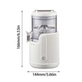 thumbnail image 3 of PUREKKI Electric Juicer Machine Powerful Slow USB Rechargeable Masticating Juicer 360 Degree Motor Easy To Squeezer For Lemon Orange, 3 of 9