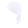 thumbnail image 1 of Comfortable Cotton Pirate Caps Headband Breathable Head Wrap Cycling Caps White, 1 of 8
