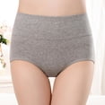 thumbnail image 5 of Plebaso Womens High Waisted Cotton Underwear Full Coverage Ladies Panties Multipack Regular and Plus Size, 5 of 5