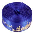 thumbnail image 1 of HLONK 1 Roll Diy Ribbon Craft Gift Wrapping Holidays Craft Ribbon Ramadan Party Supply (10 Yard), 1 of 7