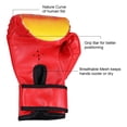 thumbnail image 3 of Gant de Boxe en Cuir, Gant de Protection pour Kickboxing, Enfants, Gant de Boxe pour Enfants, sanda, Protecteur, Entraînement de Punching, sanda, Articles de Sport, Rouge, 3 of 8