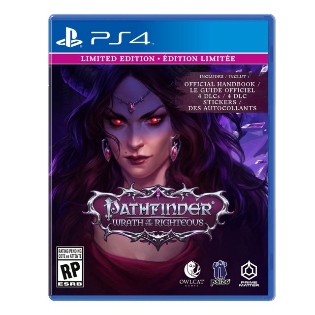 Jeu vidéo Pathfinder Kingmaker Wrath of the Righteous pour (PS4)