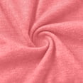 thumbnail image 3 of Womens Versatile Shorts Casual Pleated Hem Wide Leg Elastic Waist Drawstring Short Solid Color Loose Comfy Pants, 3 of 6
