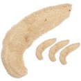 thumbnail image 1 of Shisuyan Natural Loofah Fiber Rectangular Sponges Beige 4Pcs 13.8X2.0X2.0In, 1 of 1