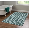 thumbnail image 3 of Tapis d'accent extérieur lavable Doral aqua & vert 3 pi x 5 pi, 3 of 8