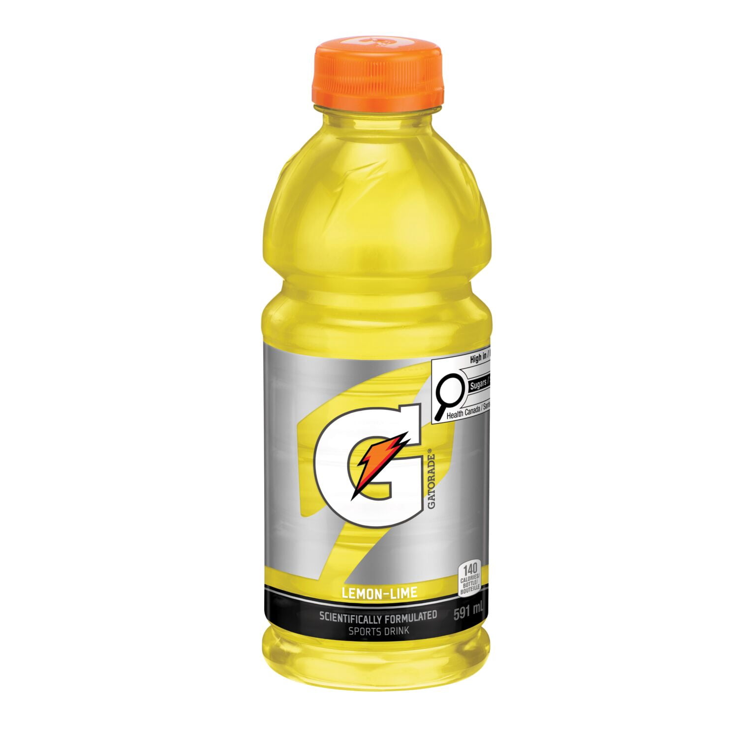 Gatorade Lemon Lime Sports Drink 591 ml, bottle