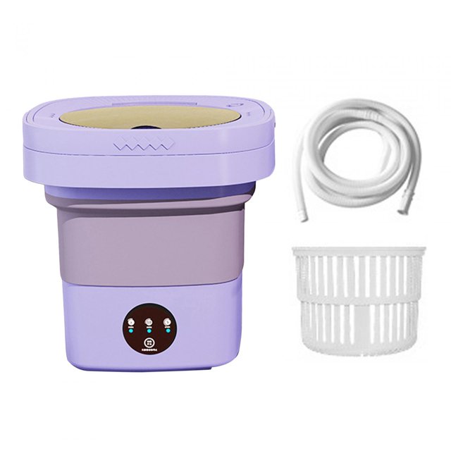 Mini Laveuse Portable Laveuse Pliable Mini Laveuse pour violet