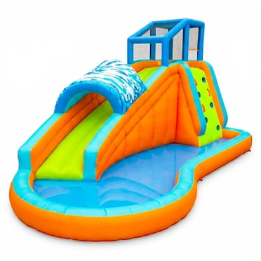 Banzai Surf Rider Enfants Gonflable Extérieur Lagon Aquatique Glissoire d'Eau Parc d'Éclaboussures
