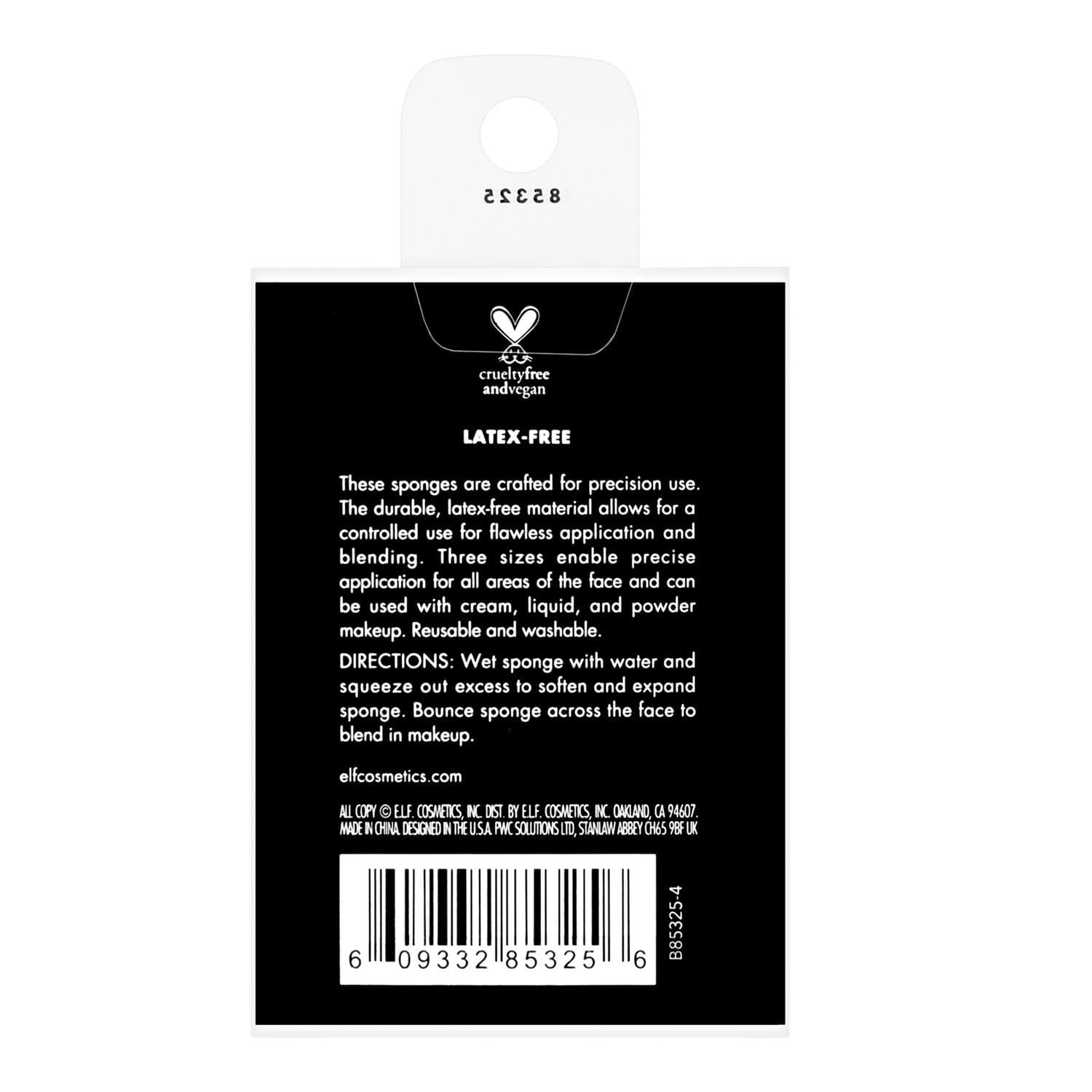 e.l.f. Cosmetics Trio d'Éponges de Précision