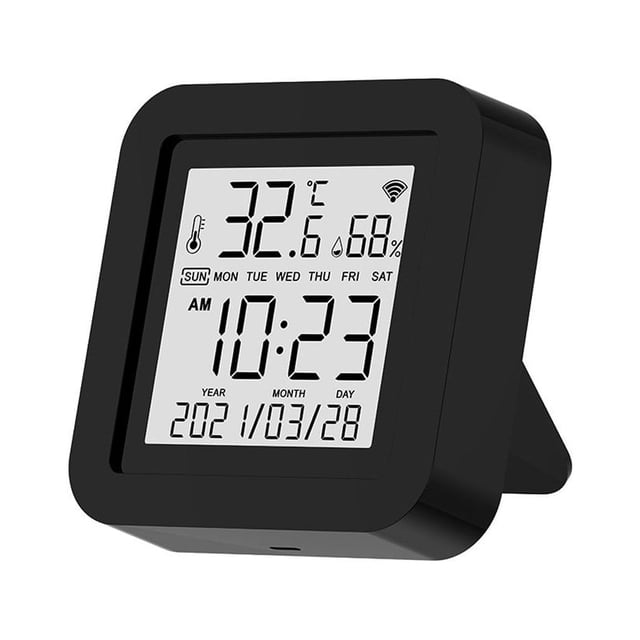 Dalazy Tuya Phone Indoor Bedroom Living Room Digital Hygrometer Multifunctional Fan DVD IR Remote Controller