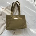 thumbnail image 4 of Women Puffer Hobo Handbag Large Capacity Lightweight Female Outdoor Shopping Bag, 4 of 9