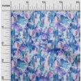 thumbnail image 1 of oneOone Tissu Georgette Viscose Texture Imprimé Aquarelle Tissu BTY 42 Pouces de Large, 1 of 4