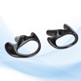 thumbnail image 4 of Ear Mould,Comfortable Black Silica Gel Silicone Ear Mould Ear Mould Replacement Time-Tested Durability, 4 of 9