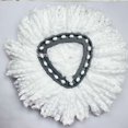 thumbnail image 5 of White Mop Head Cloth Replacement Microfiber Mop Refills Spin Mop Cloth Replacement Head for Vileda O-cedar Replacement Mop Heads, 5 of 5