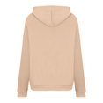 thumbnail image 4 of IROINID Rabais Hauts à Manches Longues pour Femmes Col Rond à Capuche Détente Imprimé Chandail Blouse Chandail en Molleton Hauts Chemises Hauts, Kaki, 4 of 7