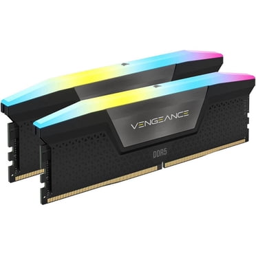 CORSAIR Vengeance RVB 32 Go (2 x 16 Go) 288 Broches RAM PC DDR5 6000 (PC5 48000) Modèle de Mémoire de Bureau CMH32GX5M2E6000C36