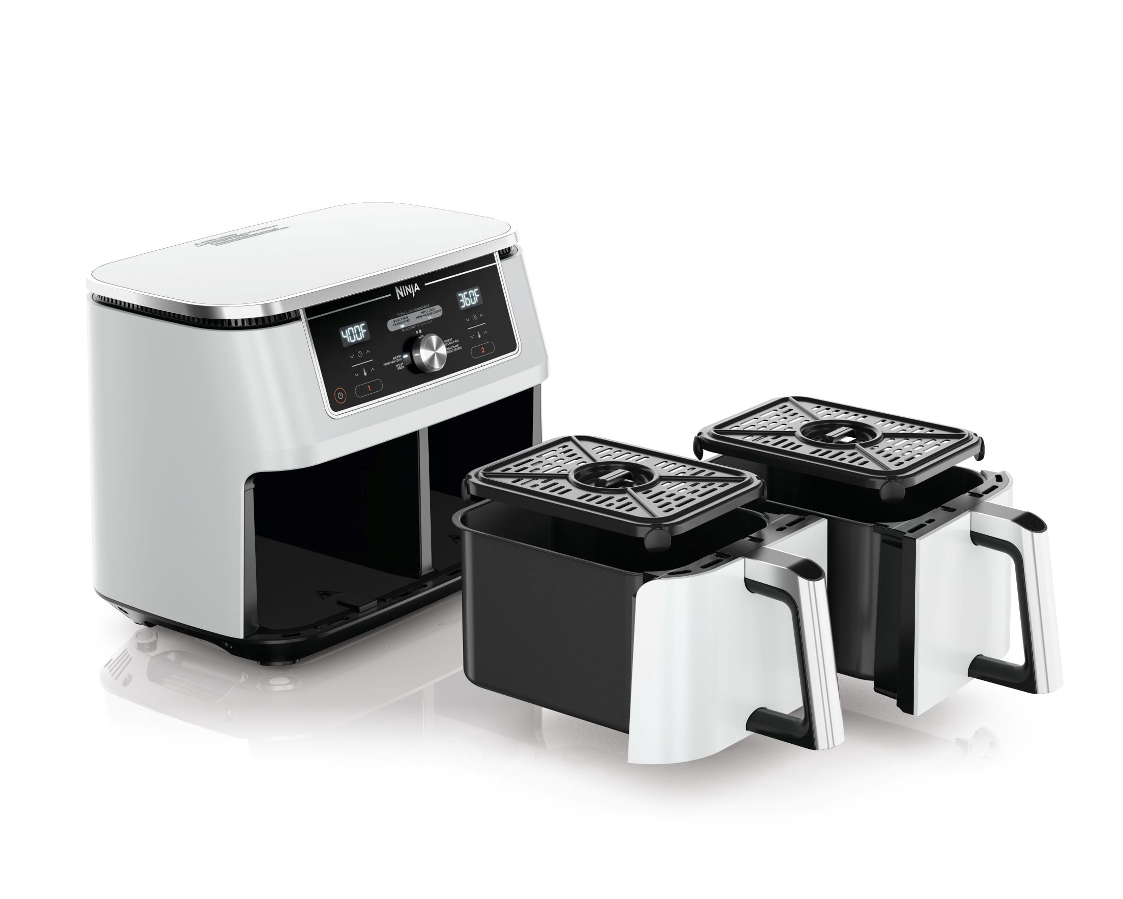 Ninja Foodi 4-in-1 10 Qt. XL 2-Basket Air Fryer with Dual Zone