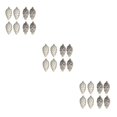thumbnail image 3 of Maytalsory 8pieces Plastic Pine Tree Hanging Conveniently Designed Decorations For Easy Champagne Gold 3Set, 3 of 6