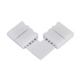 thumbnail image 1 of Connecteur de Bande LED 4 Broches, Connecteur de Bande LED, Angle Droit 10mm 5 Pcs pour Lumières LED RGB 5050 Accessoires d'Éclairage Capteur d'Éclairage, 1 of 8