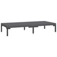 thumbnail image 5 of vidaXL 8 Piece Garden Lounge Set with Cushions Poly Rattan Dark Grey, 5 of 5