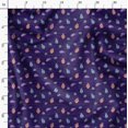 thumbnail image 3 of Soimoi Blue Poly Georgette Fabric Insect Printed Craft Fabric by The Yards 52 Inch Wide, 3 of 6