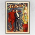 thumbnail image 1 of HomeRoots 393264 18 x 24 Po l'Incomparable Affiche Magique Vintage Albinis & 44; Multi Couleur, 1 of 1