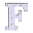 thumbnail image 3 of Vaidha Alphabet LED Letter Lights Light Up White Plastic Letters Standing Hanging A, 3 of 3