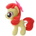 thumbnail image 1 of 12-Inch Little Pony Apple-Bloom Stuffed Animal Plush Toy, Cuddly Cartoon Collection Gift for Fans, 1 of 7