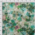 thumbnail image 4 of oneOone Cotton Flex Light Green Fabric Abstract Floral Fabric For Sewing Printed Craft Fabric By The Yard 40 Inch Wide, 4 of 4
