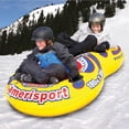 thumbnail image 4 of Sportsstuff Double Amerisport 2-Rider Inflatable Snow Tube 78 inches, 30-2525, 4 of 5