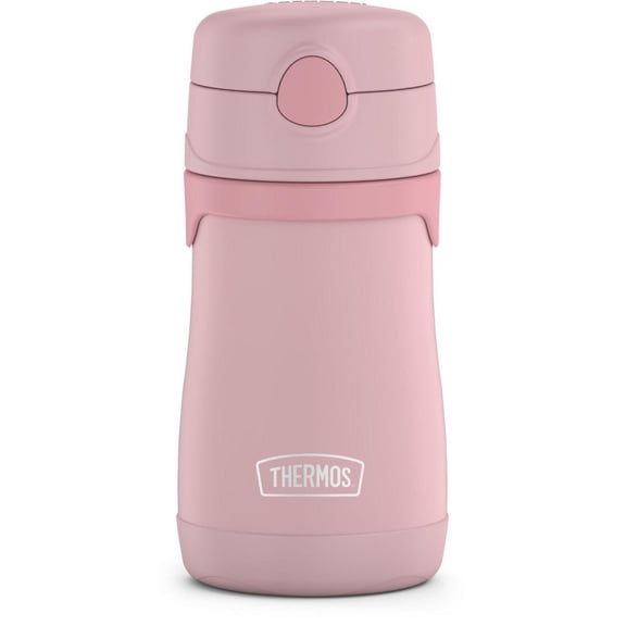 Bouteille de paille en acier inoxydable isolée sous vide Thermos Baby de 10 oz