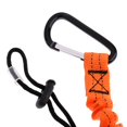thumbnail image 3 of Leash de Pêche à la Laisse de Kayak en Nylon Durable 43'' Orange, 3 of 8
