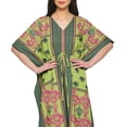 thumbnail image 4 of Moomaya Caftan pour Femmes Grande Taille Tenue d'Été Sortie de Plage Kimono Robe Caftan, 4 of 6